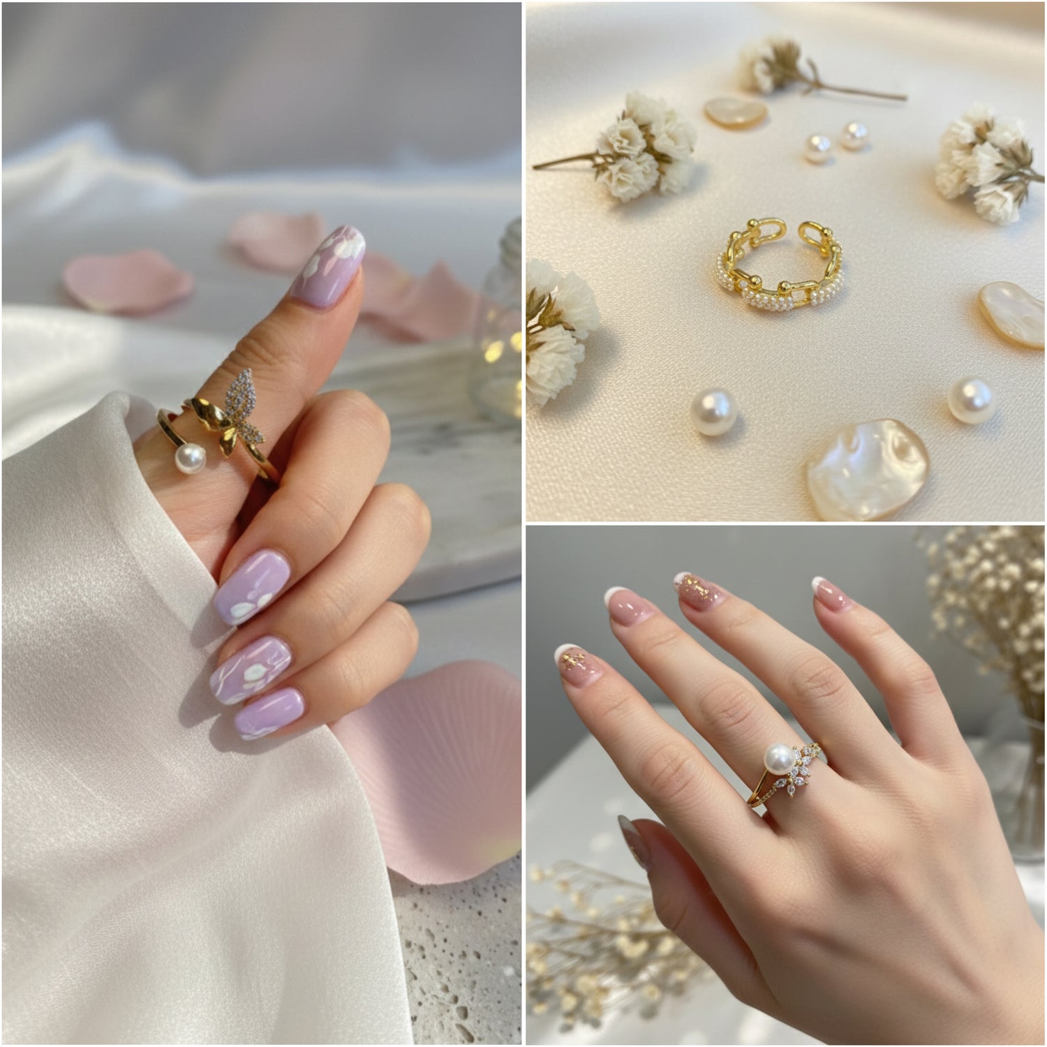 18K Gold Plated PVD Copper Rings