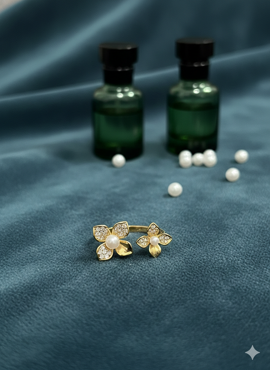 Ethereal Flora Rings (Adjustable)