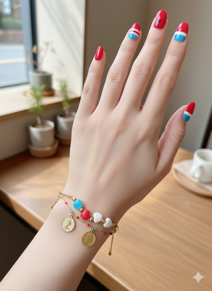 Confetti Gold Bracelets