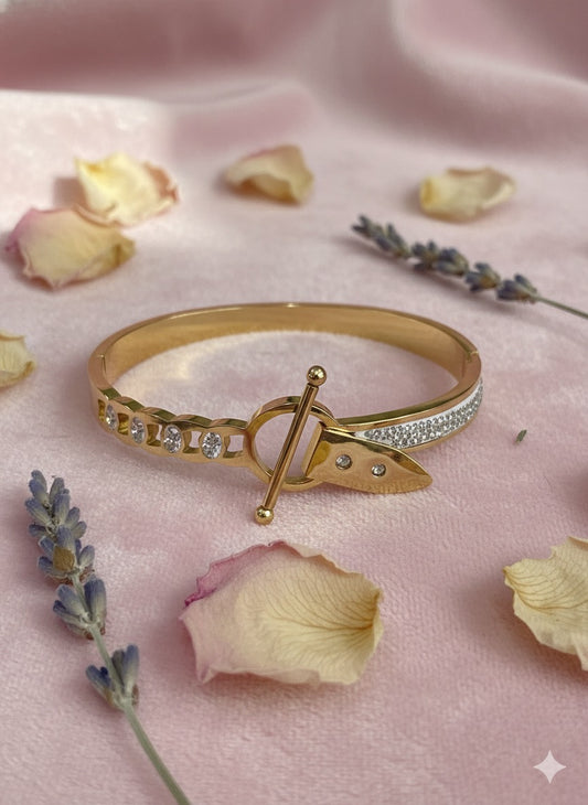 Dazzle Toggle Cuff Bangle