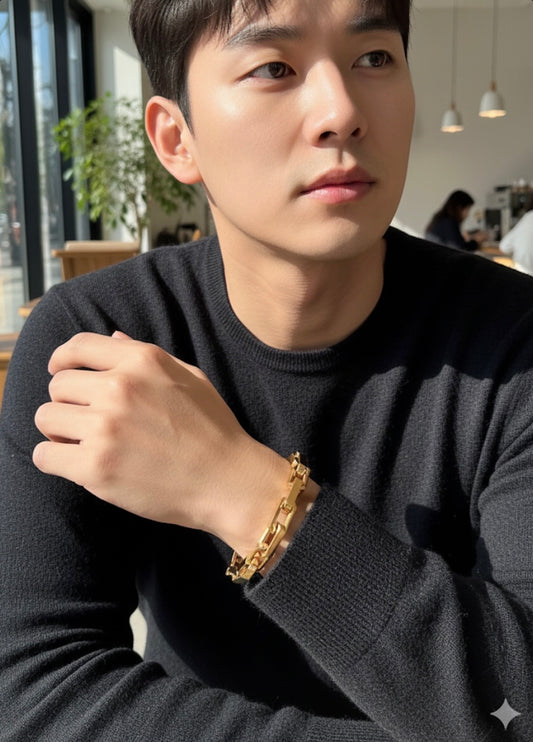 Aurum Sovereign Link Men’s Bracelets
