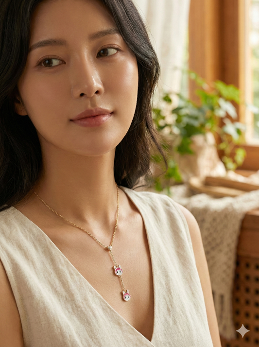 Bunny Drop Necklace