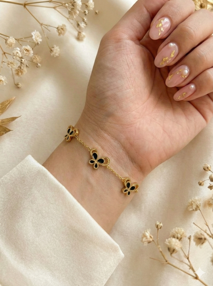 Midnight Monarch Bracelets