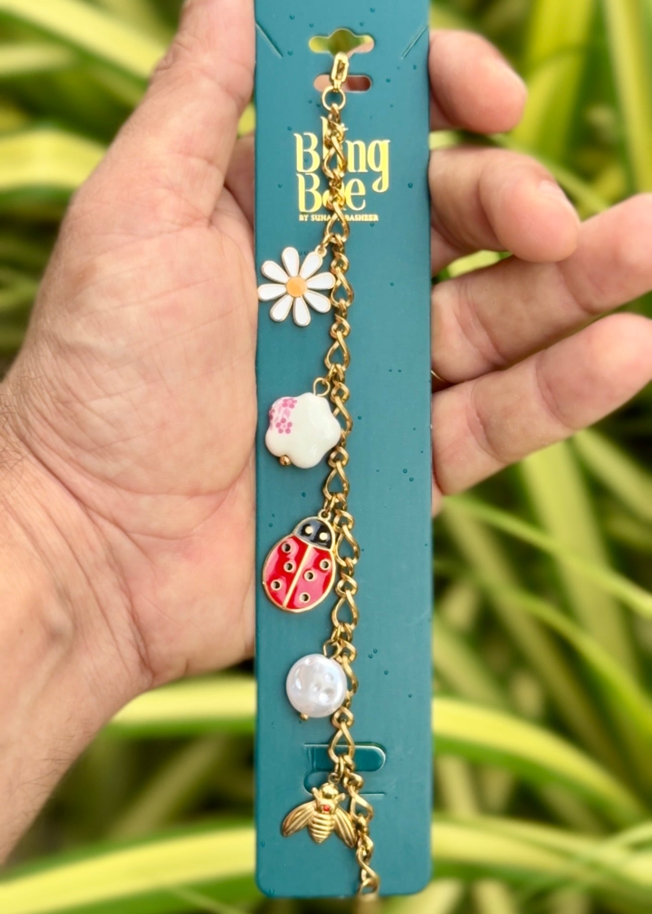 Garden Charm Story Bracelet 🌼✨