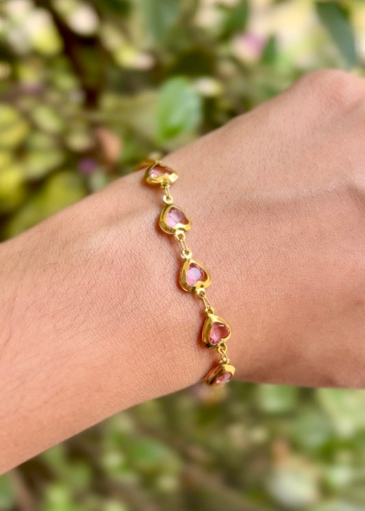 Blush Heart Charm Bracelets 💖✨