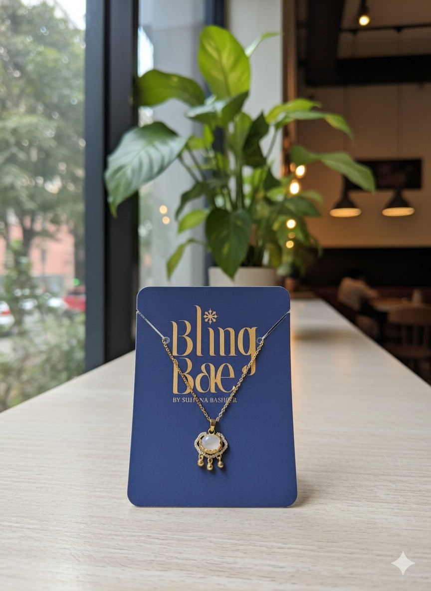 Celestial Charm Chain With Pendant