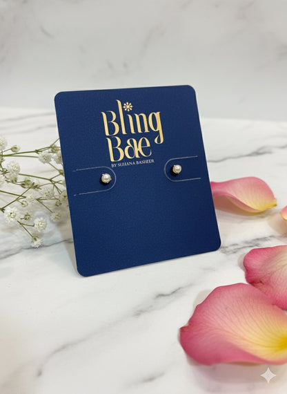 Arctic Pearl Whispers Studs