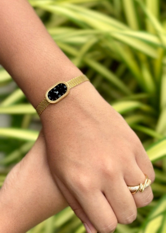 Elegance Oval Mesh Bracelet ✨