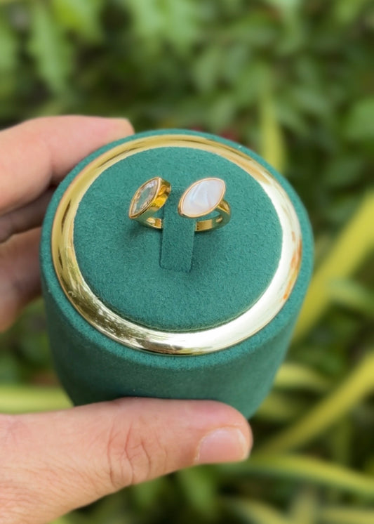 Twin Marquise Glow Rings (Adjustable)