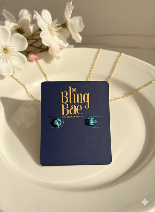 Turquoise Tide Studs