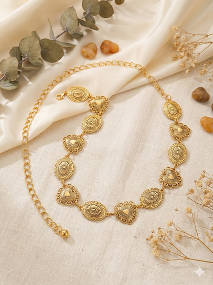Golden Heart Radiance Waist/Hip Chain