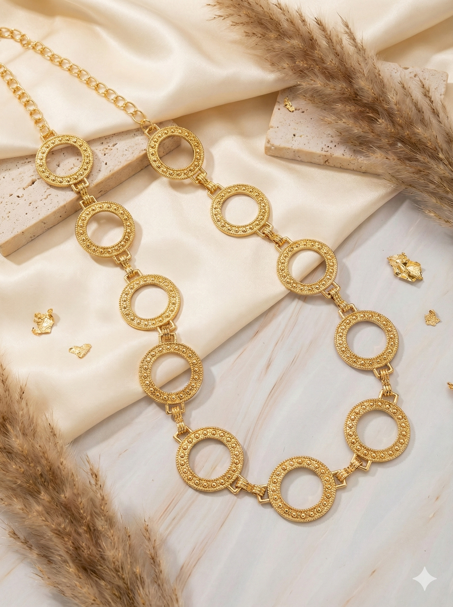 Zareen Chakra Coin Waist/Hip Chain