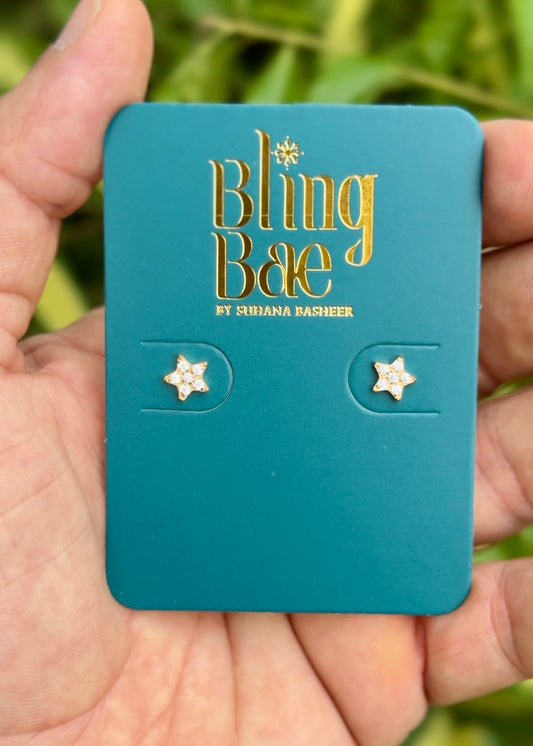 Twinkle Star Mini Studs ✨ (316L Grade)