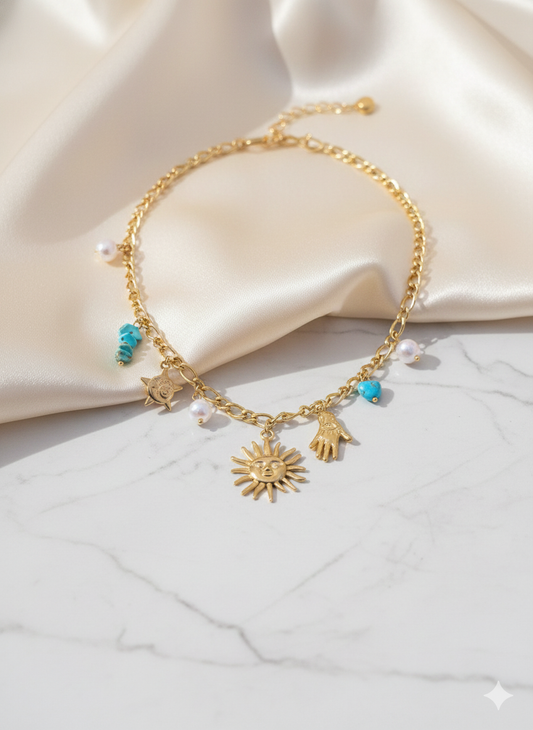 Celestial Amulet Necklace