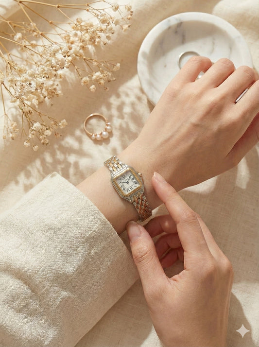 Scottie Panthere Two-Tone Edition Watch