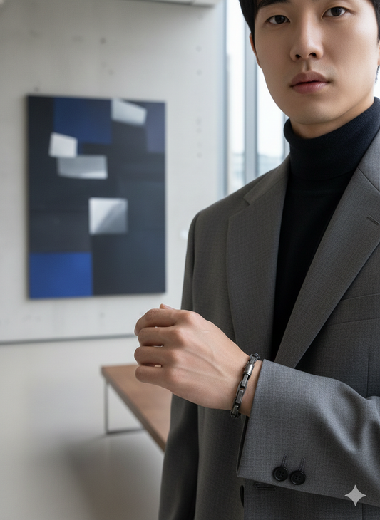 Premium Titan Link Stainless Steel Men’s Bracelets