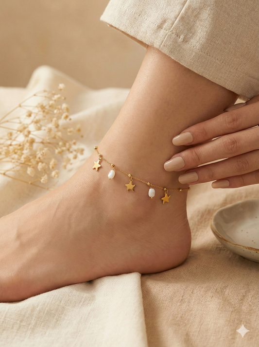 Starry Shore Anklet/Bracelet (Single Piece)