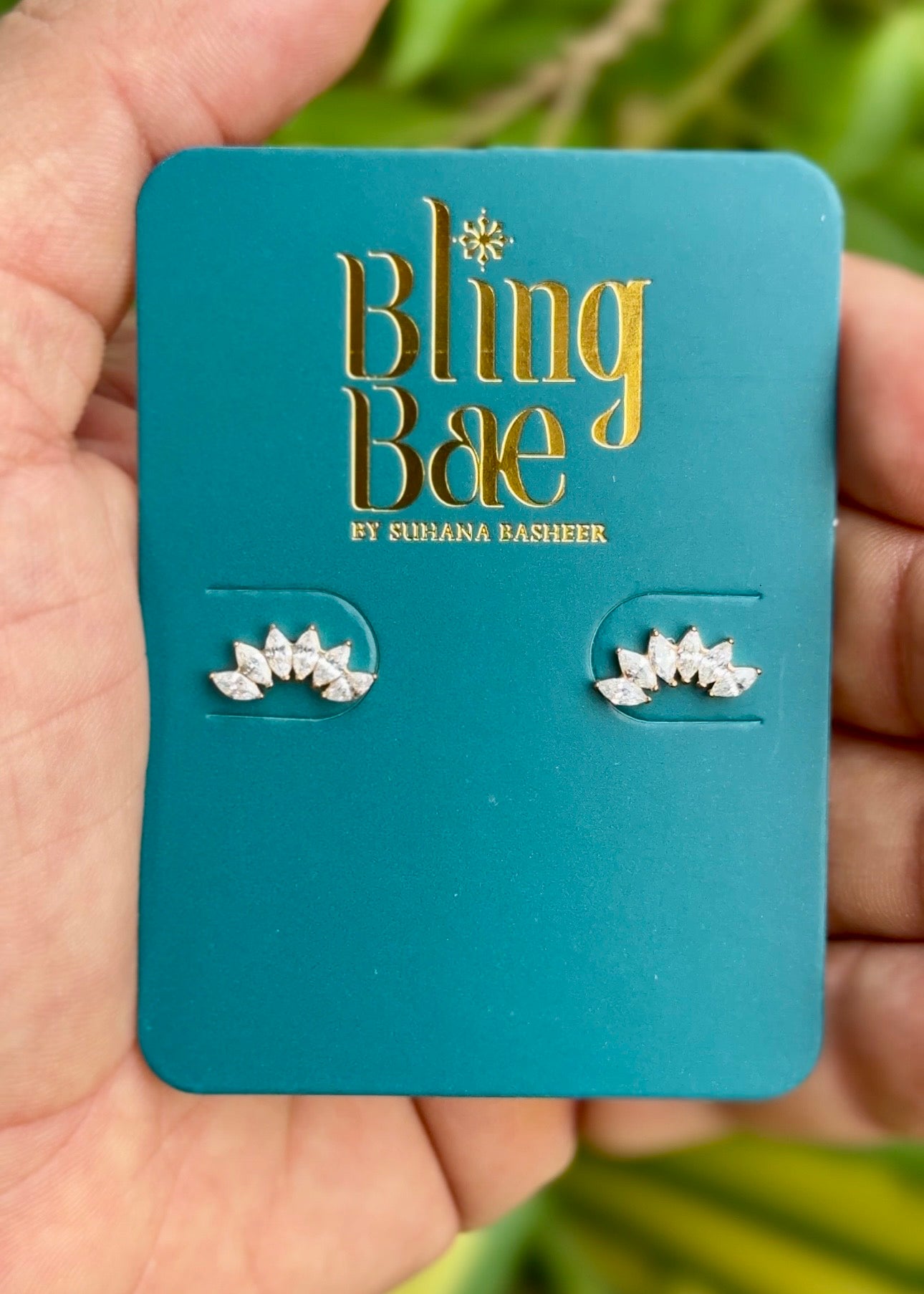 Crown Arc Spark Mini Studs ✨ (316L Grade)