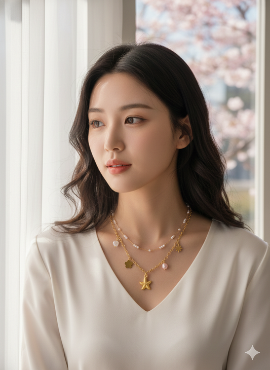 Starfish Dreams Layered Necklace