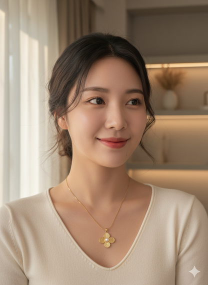 Blossom Pearl Necklace