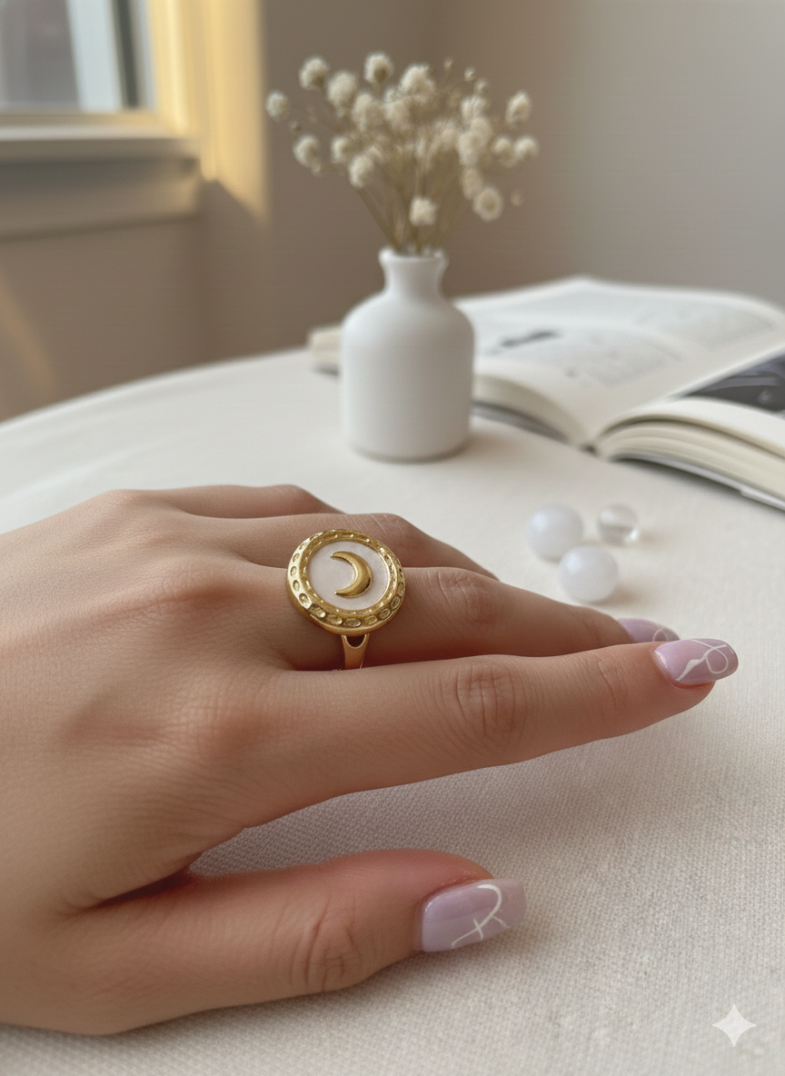 Artemis Crest Rings (Adjustable)