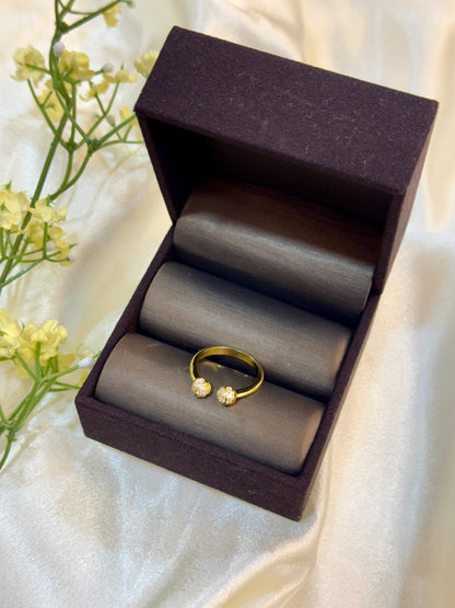 The Stella Cuff Ring (Adjustable)