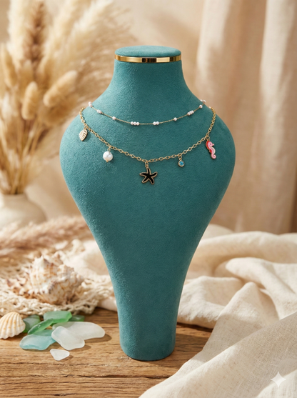 Ocean Muse Layered Necklace