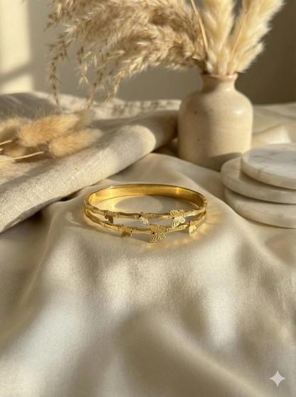 Butterfly Grace Cuff Bangle