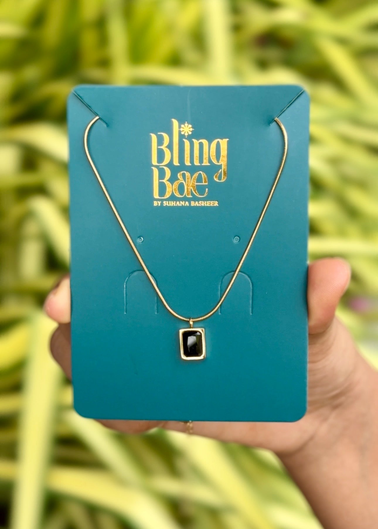 Midnight Luxe Pendant Necklace ✨