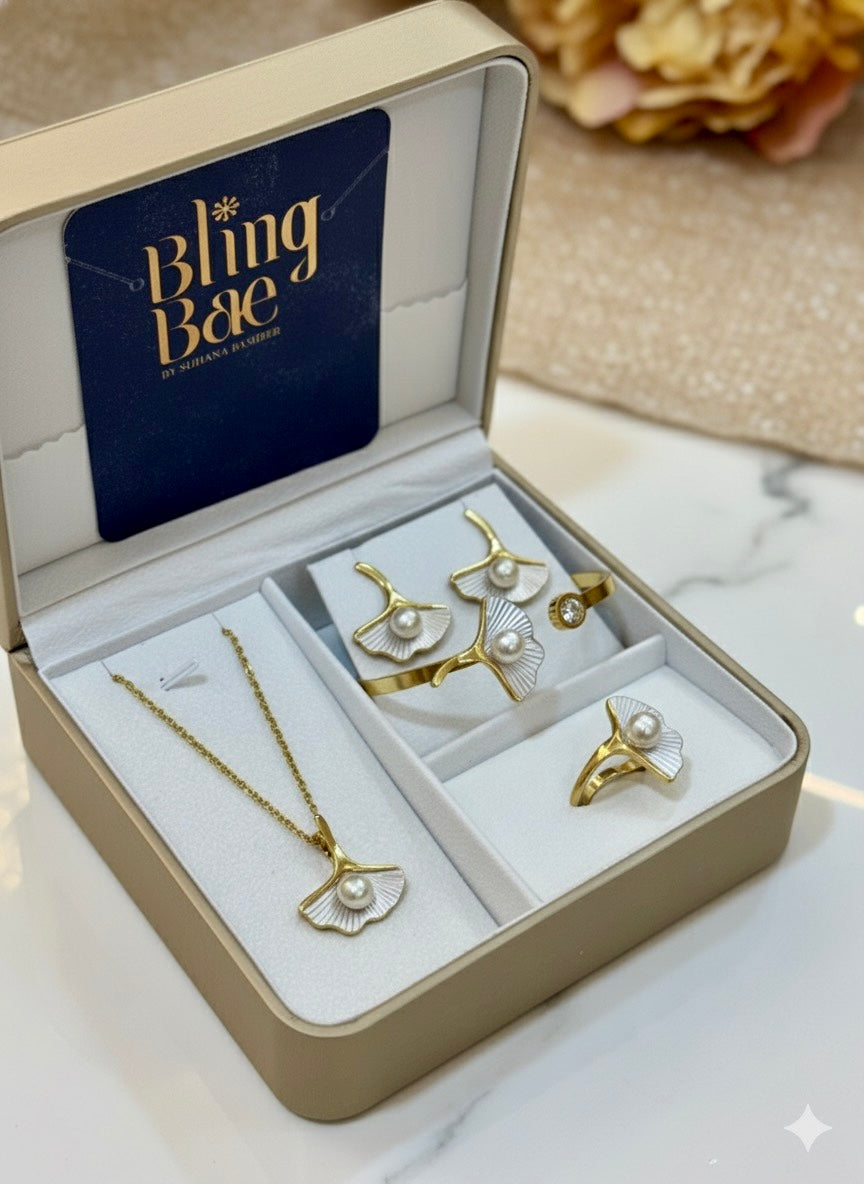 Ginkgo Pearl Harmony Combo Set ✨