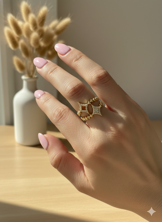 Desert Star Rings