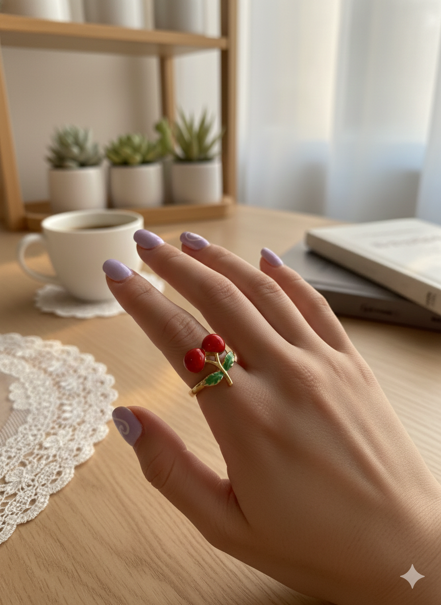 Cherry Jubilee Rings