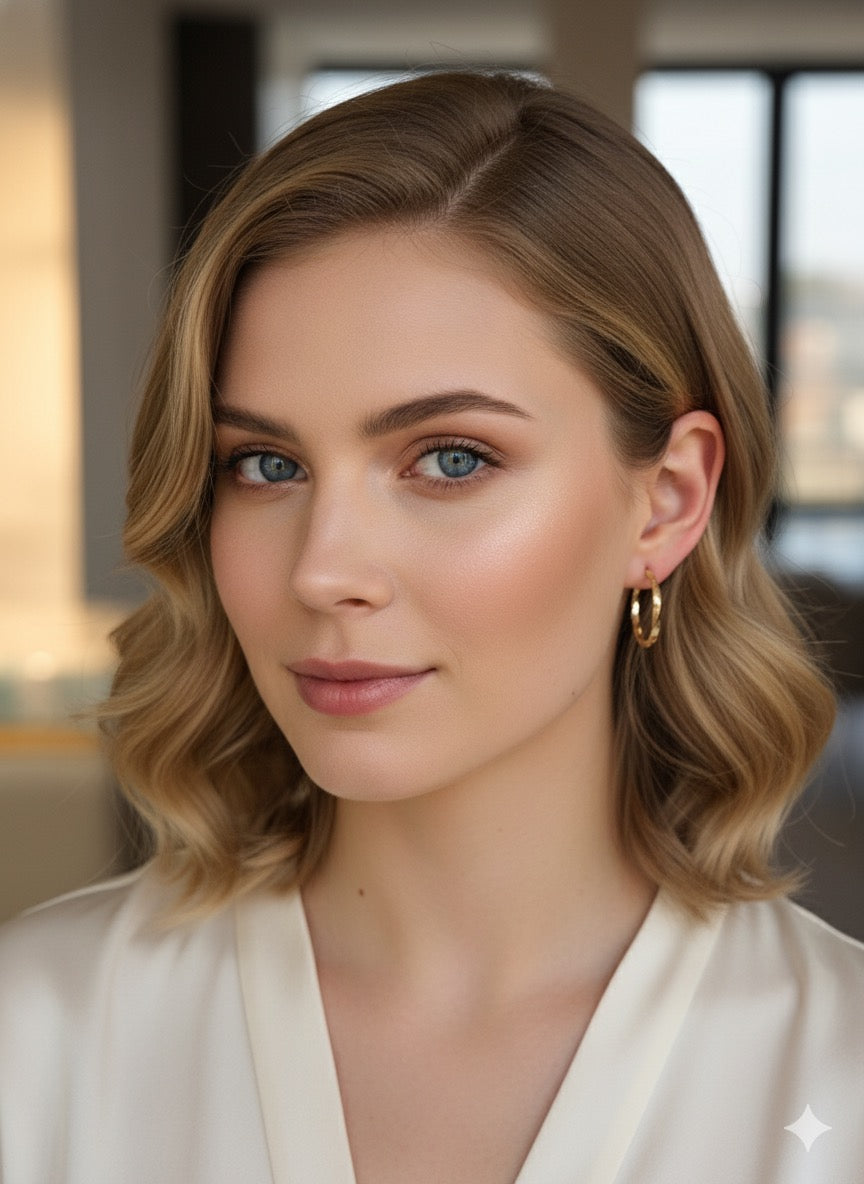 Twisted Hoop Earrings