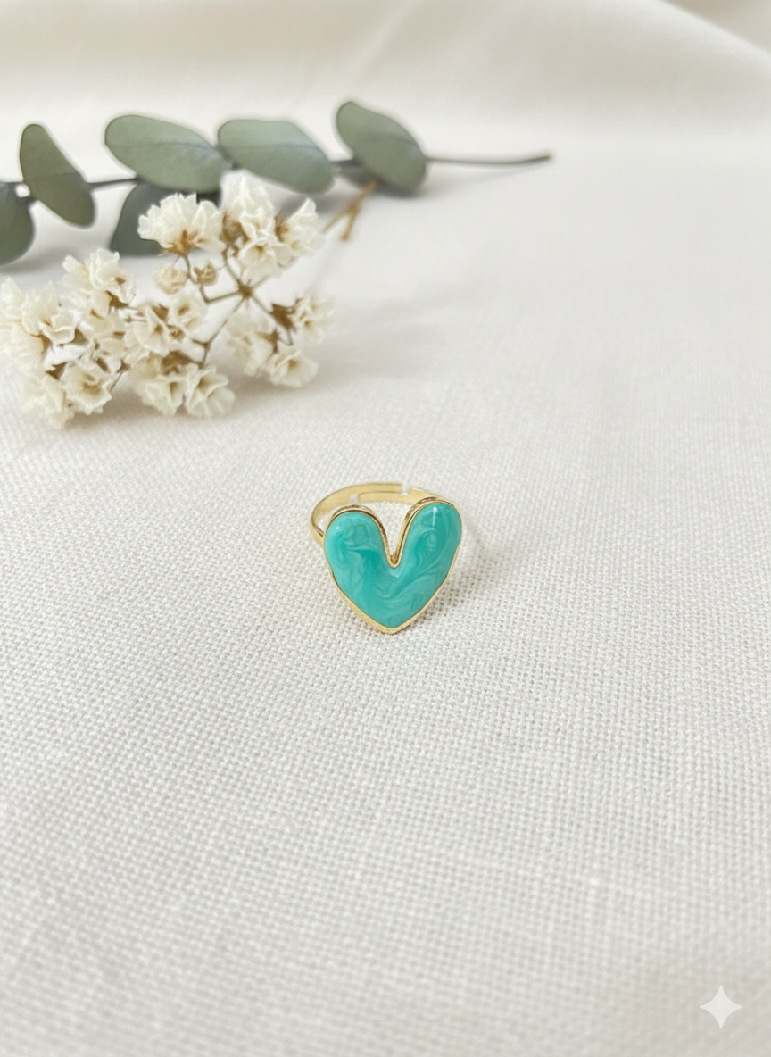 Love Potion Rings Turquoise (Adjustable)