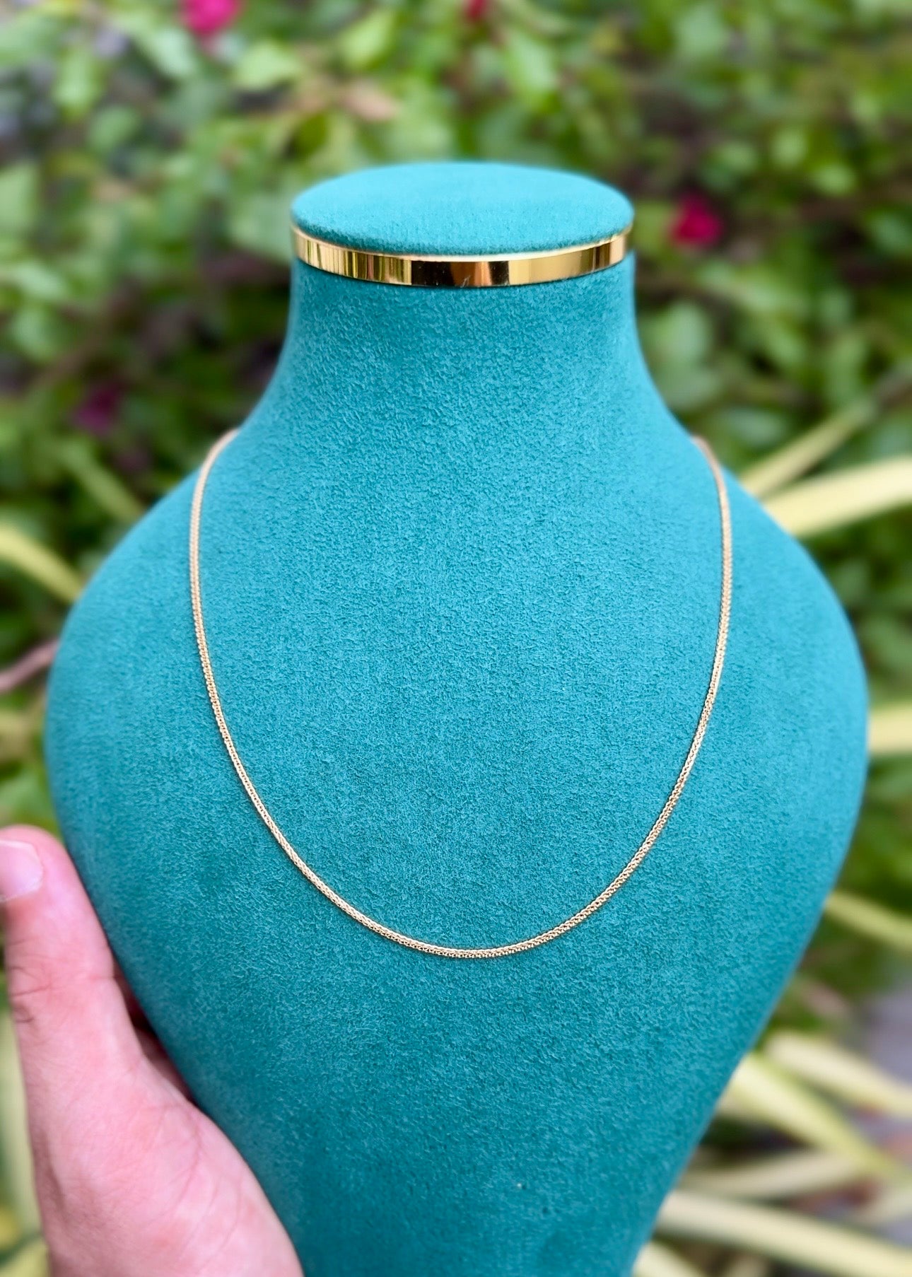 Golden Silk Micro Chain ✨