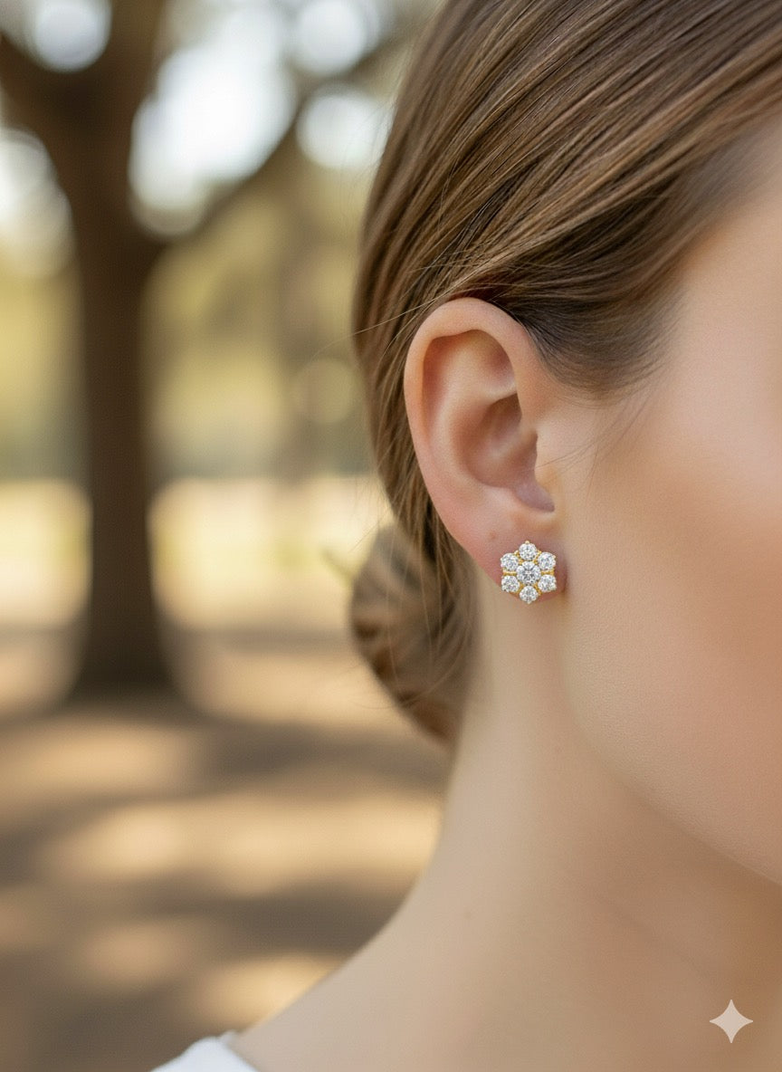 Dainty Daisy Studs