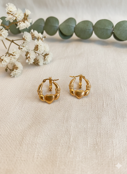 Golden Embrace Earrings