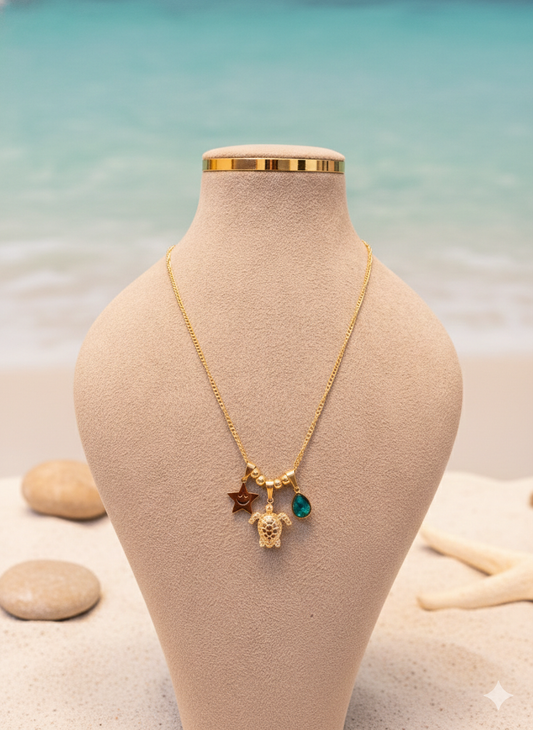 Lucky Charm Drop Necklace