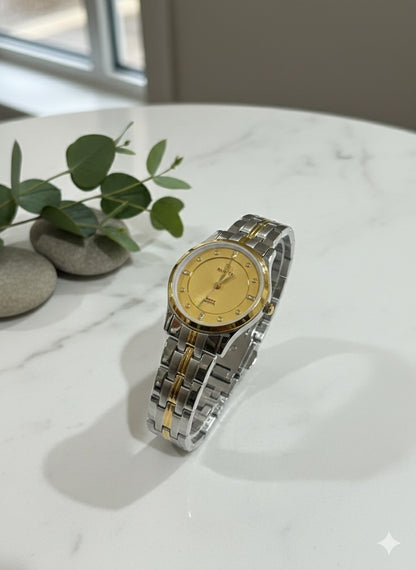 Ruinita Luxury Classic Two-Tone Bracelet Watch