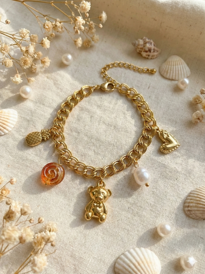 Honey Bear Charm Bracelets