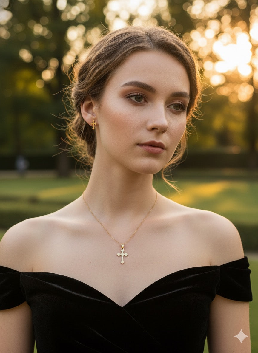 Cross Jewelry Set