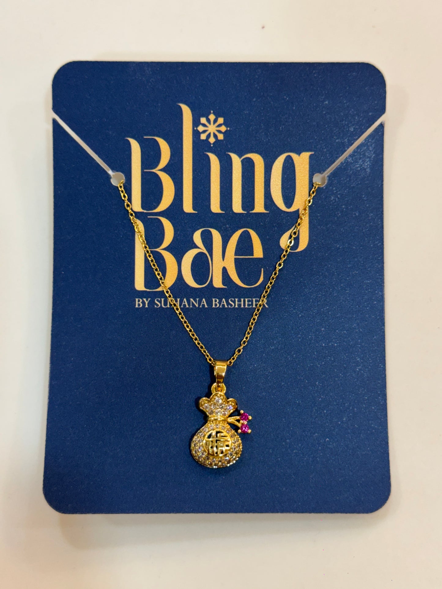 Prosperity Charm Chain With Pendant