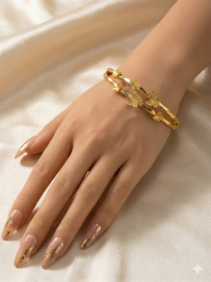 Butterfly Grace Cuff Bangle