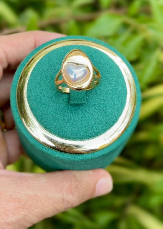Moon Heart Glow Rings (Adjustable)