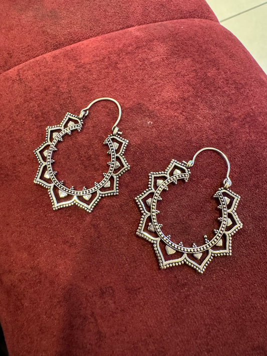 Royal Suncrest Hoops Earrings
