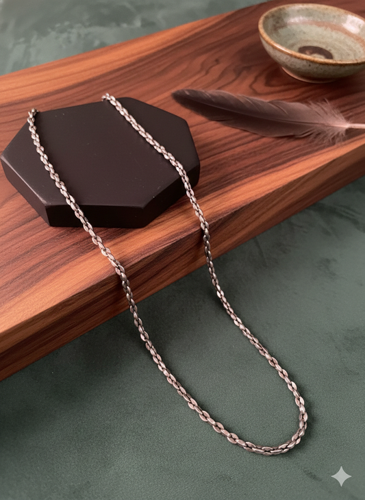 Obsidian Oval Men’s Chains