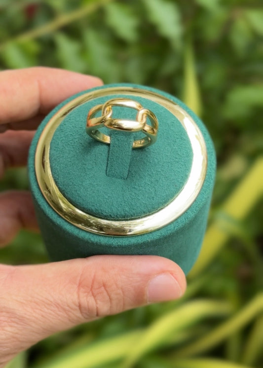 Bold Link Luxe Rings (Adjustable)