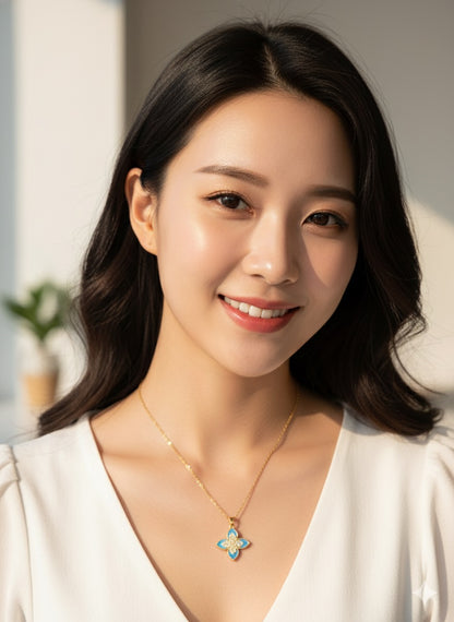 Sky Blossom Chain With Pendant