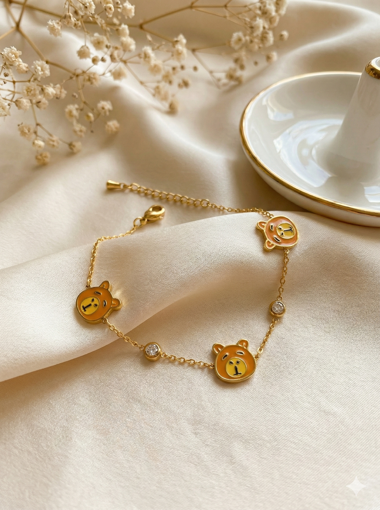 Honey Bear Charm Bracelets