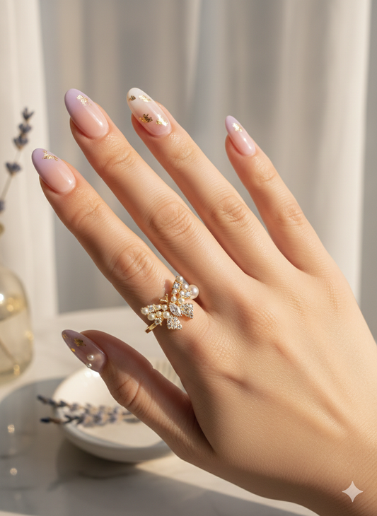 Papillon Pearl Rings (Adjustable)